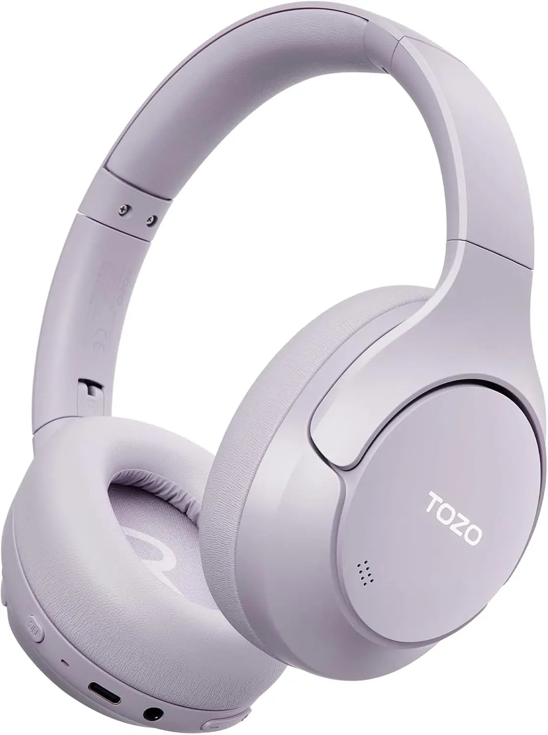 Hybrid Noise Cancelling Wireless Headphones, 90H Battery Life, Bluetooth 6.0 Foldable Over Ear Headset with AI Voice Assistant